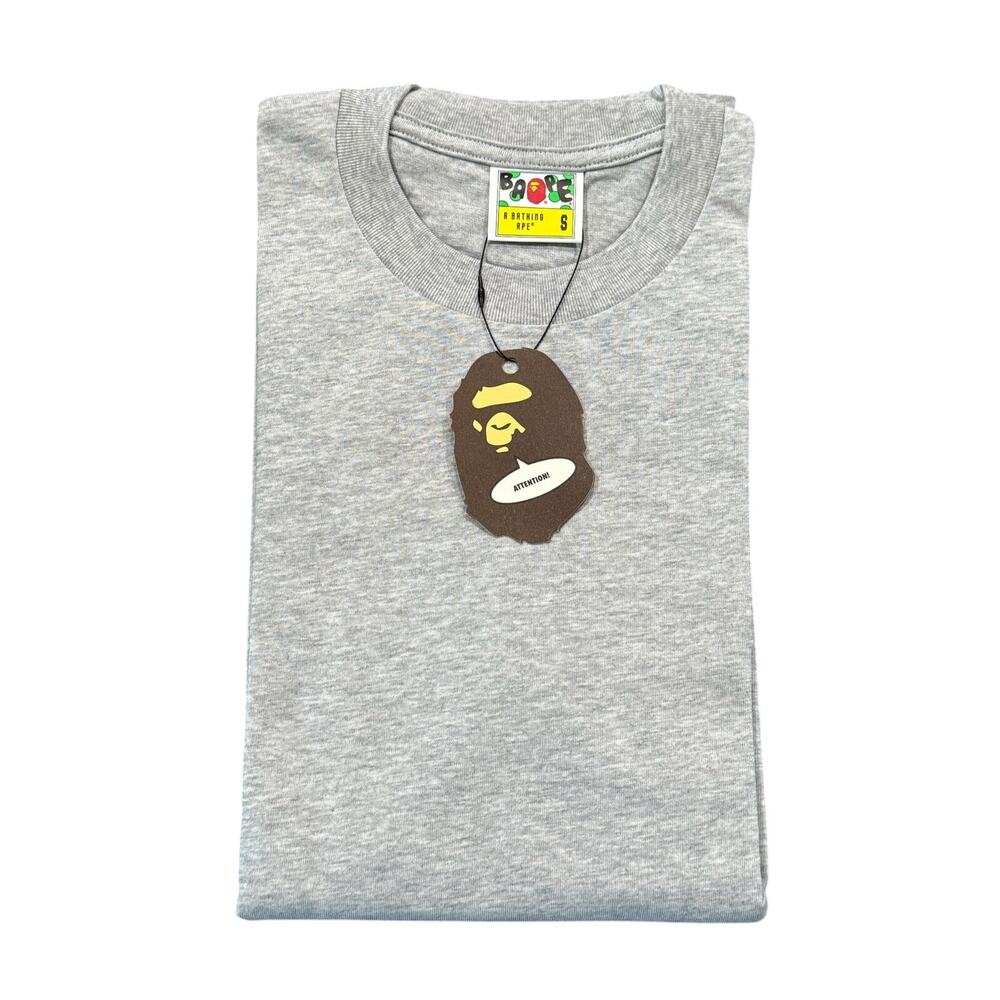 BAPE*A BATHING APE MEN T-SHIRT ONE POINT RELAXED FIT SS TEE MENS*